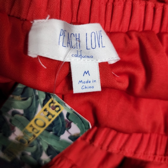 Peach Love dress color red size medium - Picture 15 of 15